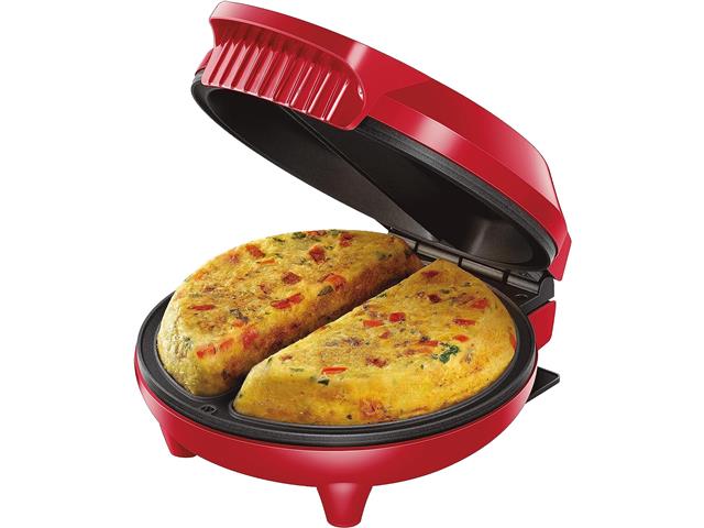 Omeleteira Pratic Omelet 800w Om-04-ri Vermelho Mondial 110v