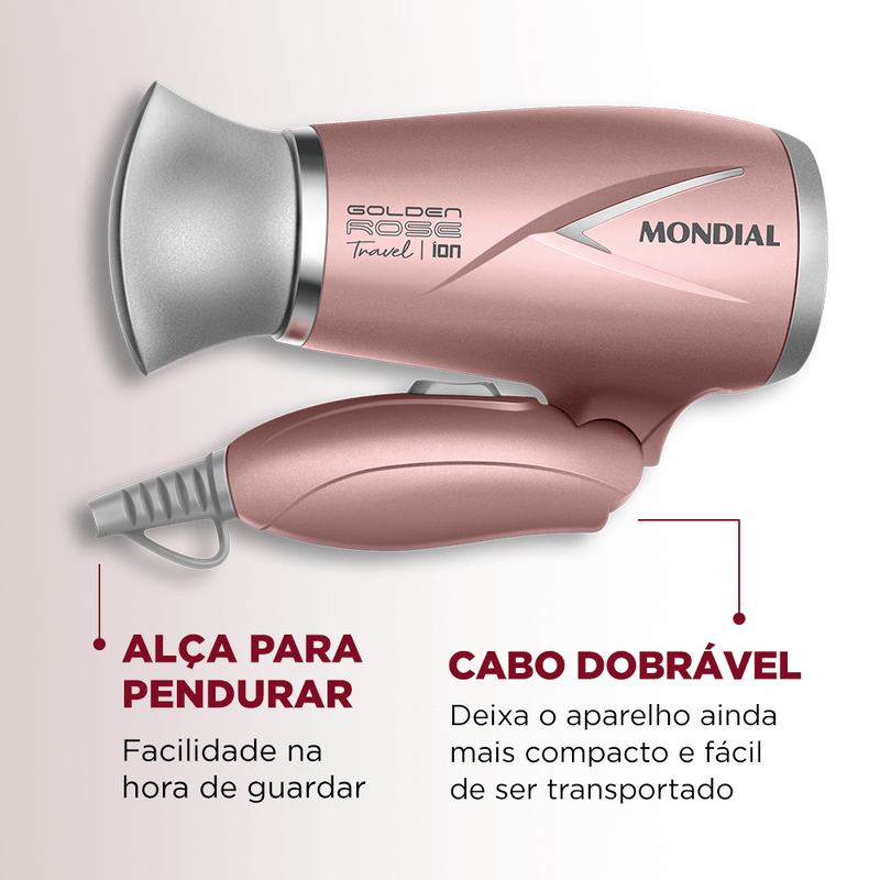 Mondial Portable Hair Dryer 110v/220v
