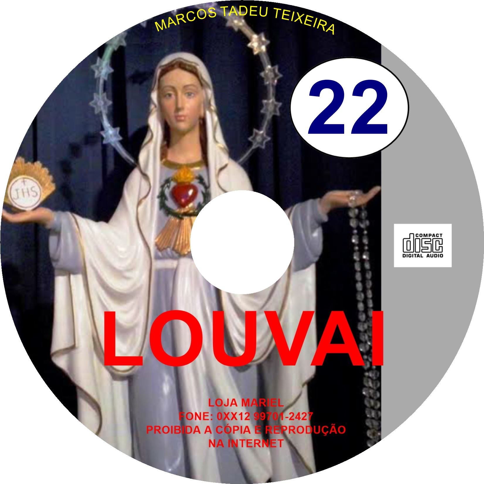 CD LOUVAI 22 NOVO!!!!