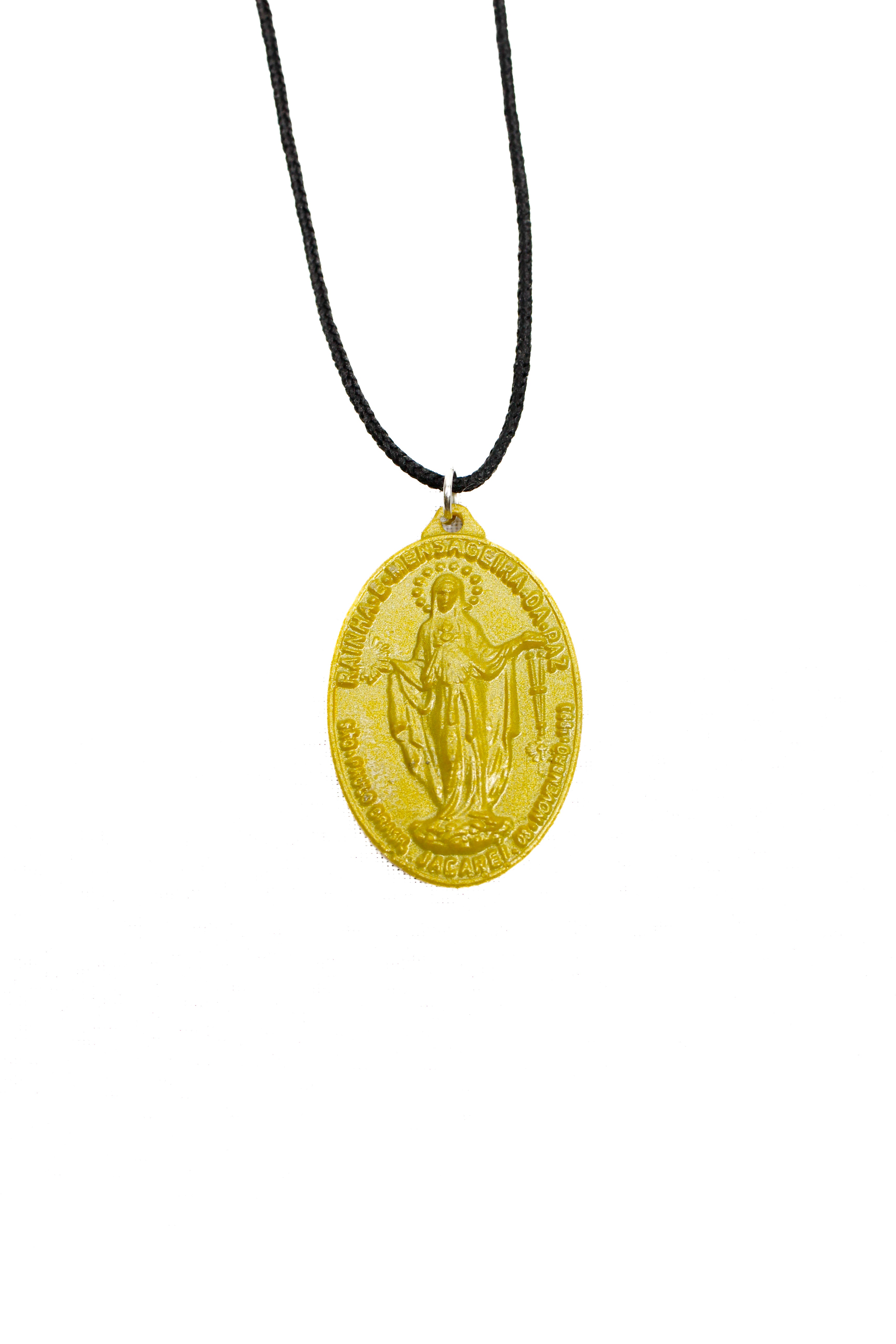 Medalha Milagrosa da Paz de resina 3D